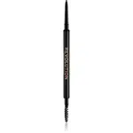 Makeup Revolution Precise Brow Pencil precízna ceruzka na obočie s kefkou odtieň Dark Brown 0.05 g