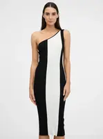 Black and white women's midi dress ORSAY - Women's