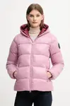 Bunda Save The Duck LOIS růžová barva, zimní, D38090W.LOVE21