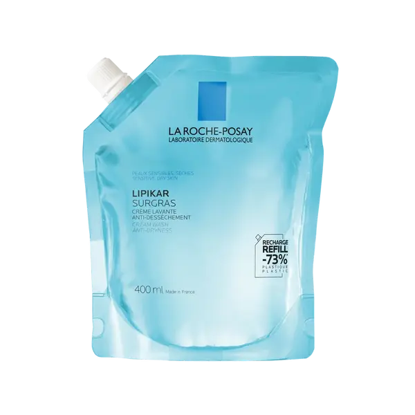 LA ROCHE-POSAY LIPIKAR Surgras Zvláčňujúci umývací gél 400 ml