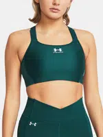 Športové podprsenky pre ženy Under Armour - petrolejová