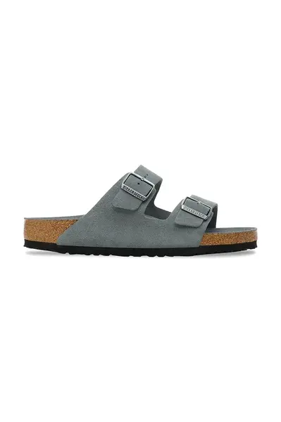 Semišové šľapky Birkenstock Arizona