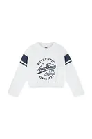 Detské tričko s dlhým rukávom Levi's VARSITY LS TEE