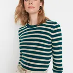 Dámsky sveter Trendyol Striped