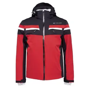 TRIMM FUSION Pánska lyžiarska bunda, červená, veľkosť