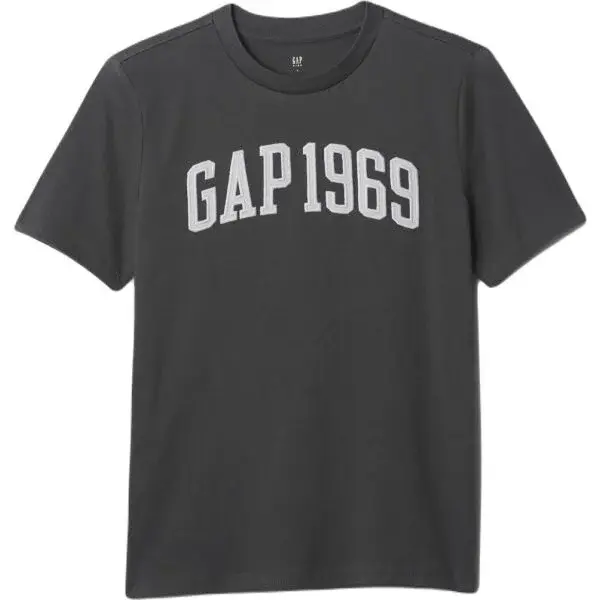 GAP BETTER GRAPHIC Chlapčenské tričko, tmavo sivá, veľkosť