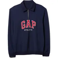 GAP COLLEGE LOGO Pánska mikina, tmavo modrá, veľkosť