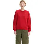 Levi's&reg; STANDARD CREW Dámska mikina, červená, veľkosť