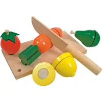 WOODY CUTTING ON A BOARD &quot;FRUIT&quot; Krájanie na doštičke, mix, veľkosť