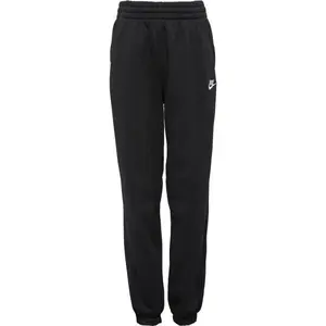 Nike SPORTSWEAR CLUB FLEECE Detské tepláky, čierna, veľkosť