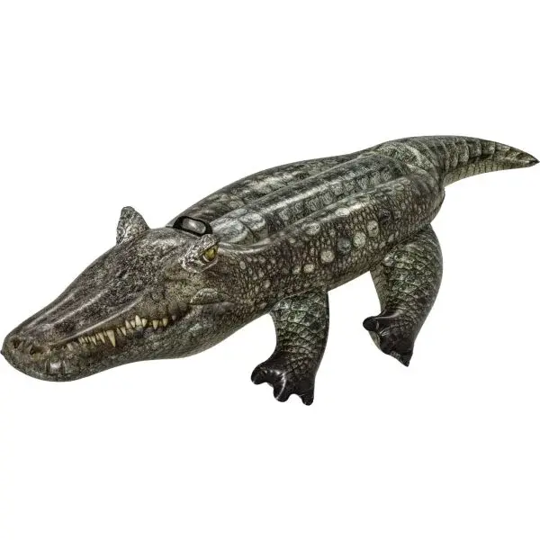 Bestway REALISTIC REPTILE RIDE-ON Nafukovací krokodíl, khaki, veľkosť