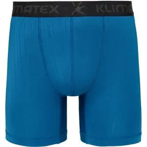 Klimatex RUNE MID SILKTOUCH Pánske funkčné boxerky, modrá, veľkosť