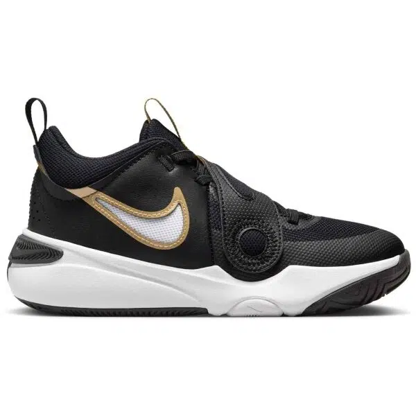 Nike TEAM HUSTLE D 11 Detská basketbalová obuv, čierna, veľkosť 40