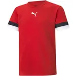 Puma TEAMRISE JERSEY JR Detské tričko, červená, veľkosť