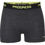 PROGRESS MERINO BOXER Pánske Merino boxerky, čierna, veľkosť