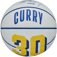 Wilson NBA PLAYER ICON MINI BSKT CURRY 3 Mini basketbalová lopta, biela, veľkosť