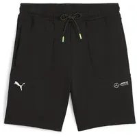 Puma MERCEDES-AMG PETRONAS F1 ESSENTIALS SHORTS Pánske kraťasy, čierna, veľkosť