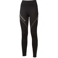 PROGRESS SNOWCAT Dámske zimné elastické nohavice, čierna, veľkosť XXL