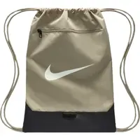 Nike BRASILIA TRAINING GYM SACK Gymsack, béžová, veľkosť