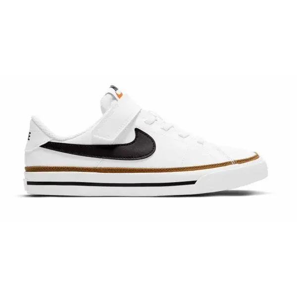 Nike COURT LEGACY Detská obuv, biela, veľkosť 34