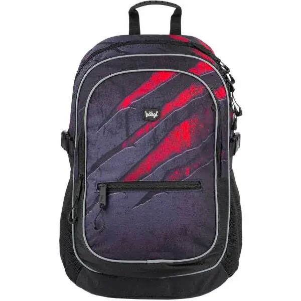 BAAGL CORE MARBLE Školský batoh, sivá, veľkosť