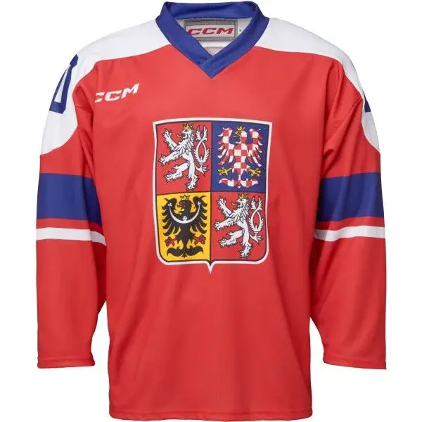 Střída FAN ČR ČERVENKA Hokejový dres, červená, veľkosť