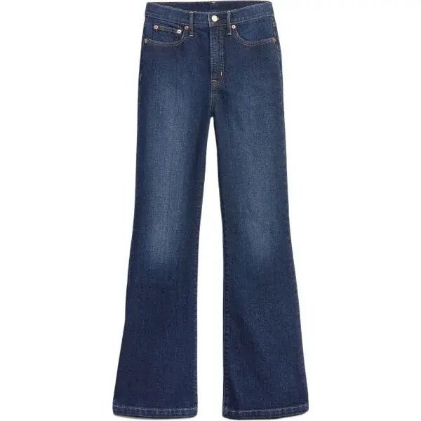 GAP 70S FLARE Dámske džínsy, tmavo modrá, veľkosť