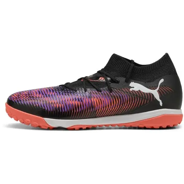 Puma FUTURE 8 MATCH TT Pánske turfy, čierna, veľkosť 42.5