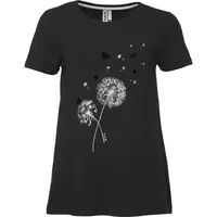 LOAP ABDELA Dámske tričko, čierna, veľkosť