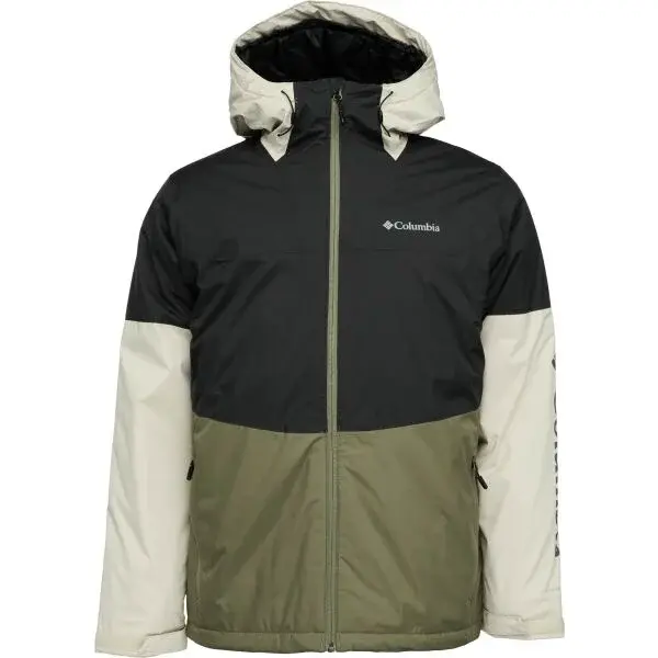 Columbia POINT PARK INSULATED JACKET Pánska zimná bunda, tmavo sivá, veľkosť