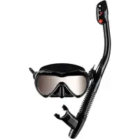 FINNSUB BRIGHT SET Potápačský set, čierna, veľkosť