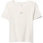 GAP MOD RIB ABBRV Dámske tričko, biela, veľkosť