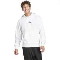 adidas ESSENTIALS FEELCOZY HOODIE Pánska mikina, biela, veľkosť