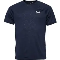 CASTORE AOP SS T-SHIRT Pánske športové tričko, tmavo modrá, veľkosť