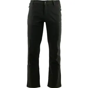 ALPINE PRO MUSAR Pánske softshellové nohavice, čierna, veľkosť