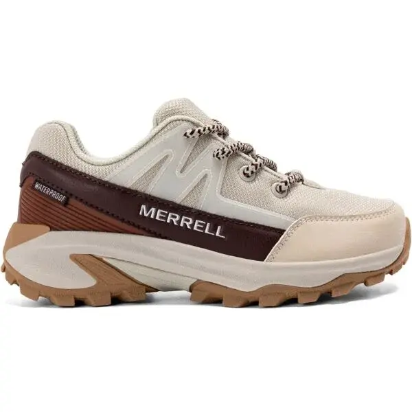Merrell MOAB SPEED 2 FST WP Detská turistická obuv, béžová, veľkosť 35