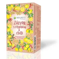 Megafyt Zázvor s citrónem a chilli ovocný čaj porcovaný 20x2 g