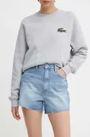 Džínové šortky Pepe Jeans A-LINE SHORT UHW dámské, hladké, high waist, PL801112RH3