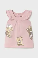 Dětské bavlněné šaty Mayoral Newborn