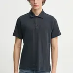 Bavlněné polo tričko Rag & Bone tmavomodrá barva, MBC23FT012CA12