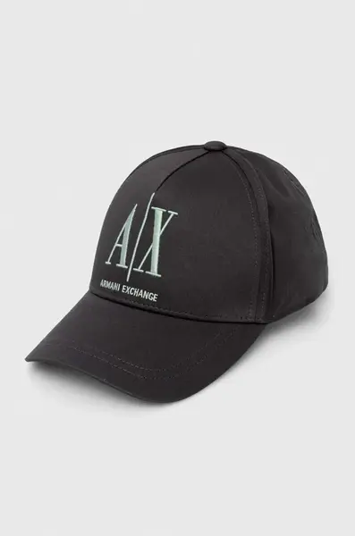 Bavlněná baseballová čepice Armani Exchange