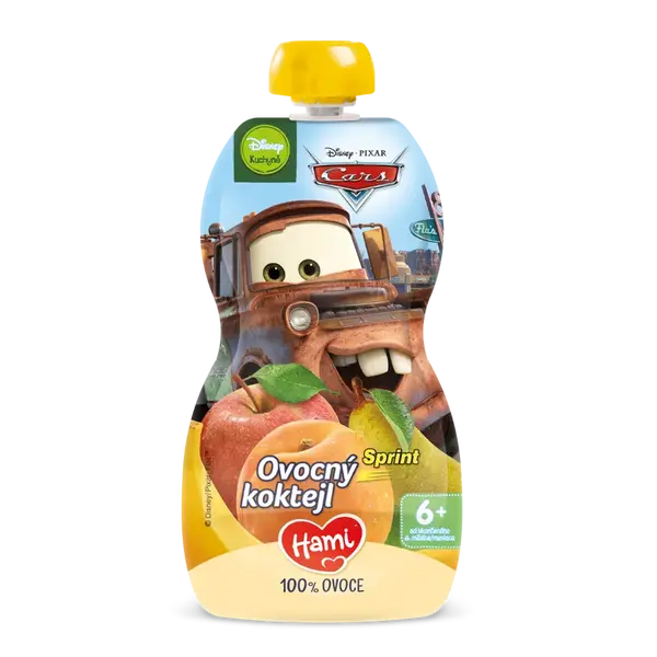 Hami Disney Cars ovocný koktejl kapsička 110 g