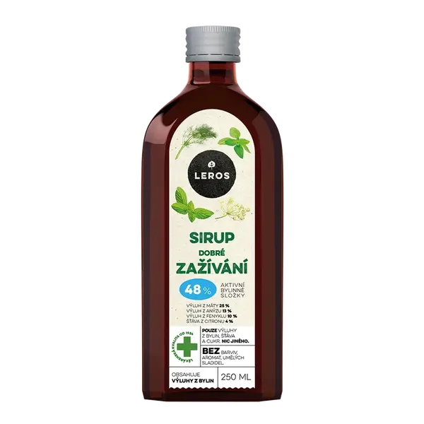 Leros Sirup Dobré zažívání 250 ml