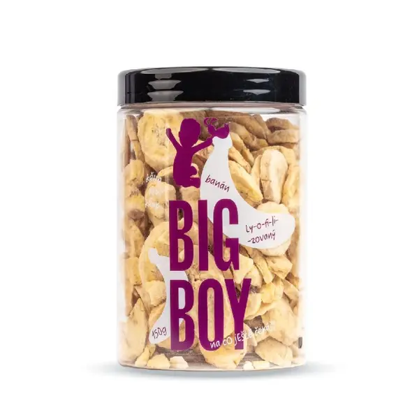 BIG BOY Banán plátky lyofilizované 150 g