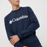 Mikina Columbia pánská, tmavomodrá barva, melanžová