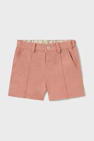 Dětské šortky s příměsí lnu Mayoral