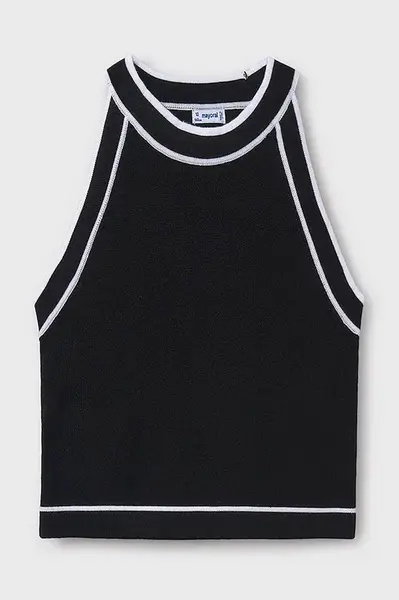 Dětský top Mayoral černá barva, 6041