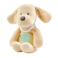 Nattou Uspáváček plyš hudební se světýlkem a senzorem pláče 4v1 Sleepy Dog Vanilla 0m+