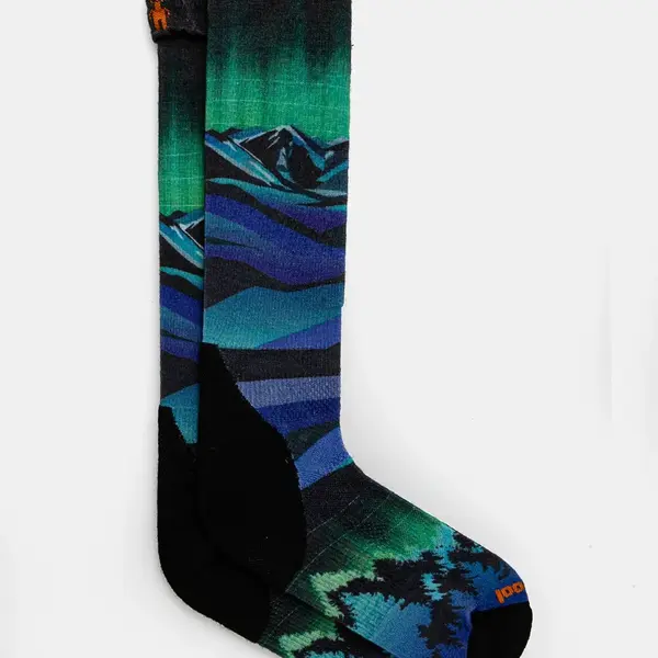 Lyžařské ponožky Smartwool Targeted Cushion Compression Print SW002484