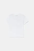 Dětské bavlněné tričko Guess bílá barva, s aplikací, L5RI19 KCM20